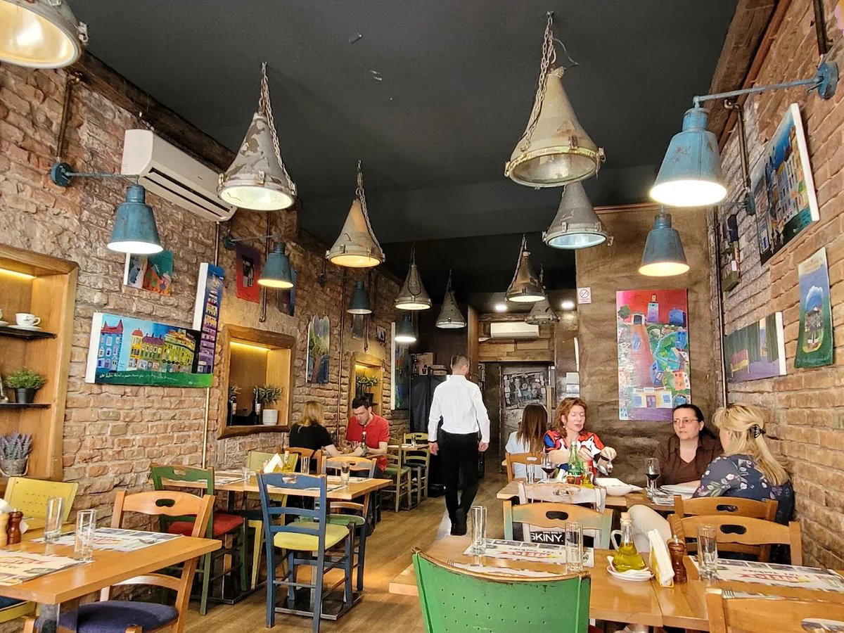 Ribice i tri točkice restaurant in Zagreb, Croatia