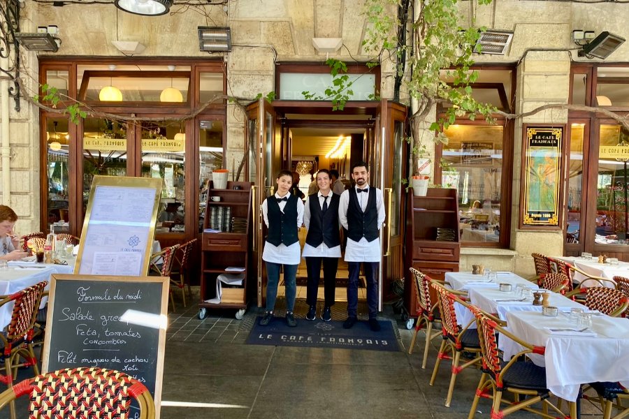 Café Français restaurant in Bordeaux, France