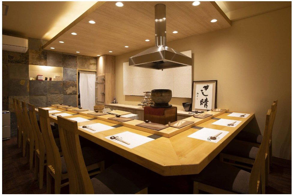 すし晴 restaurant in Okayama, Japan
