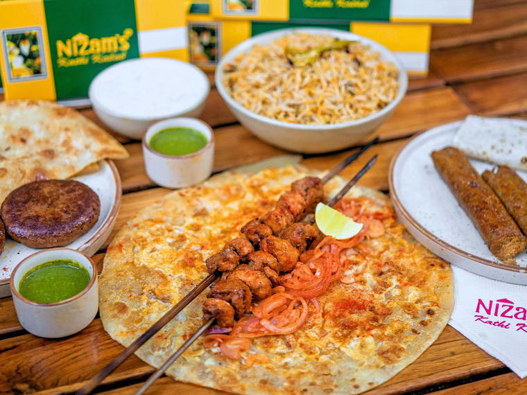 Nizam's Kathi Kabab, Delhi, India