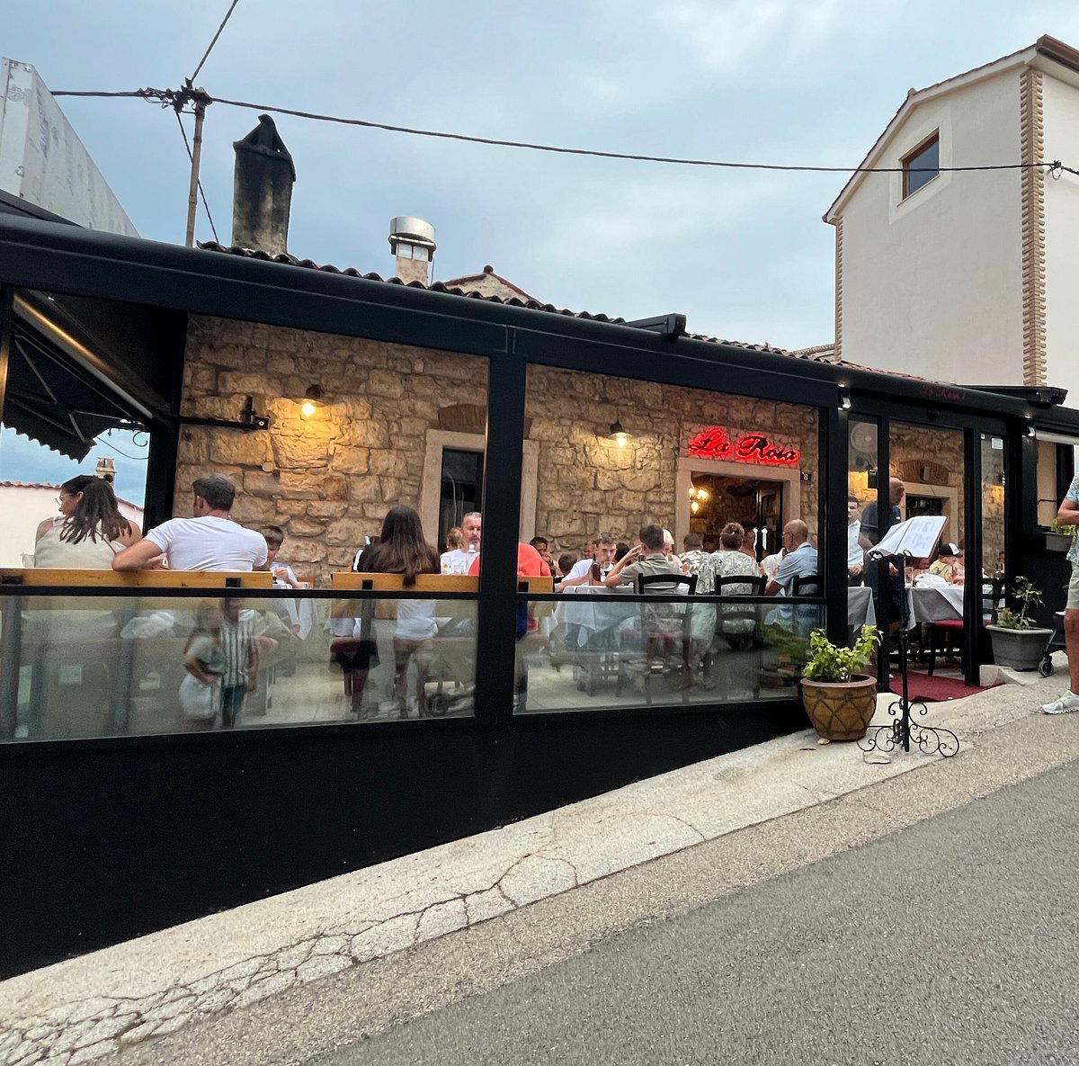 Restaurant La Rosa restaurant in Vrsar, Croatia