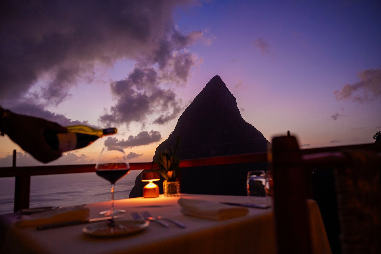 Dasheene Restaurant, Restaurant in St. Lucia