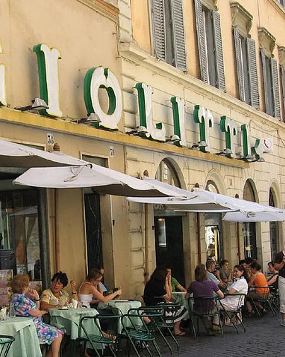 Giolitti restaurant in Rome, Italy