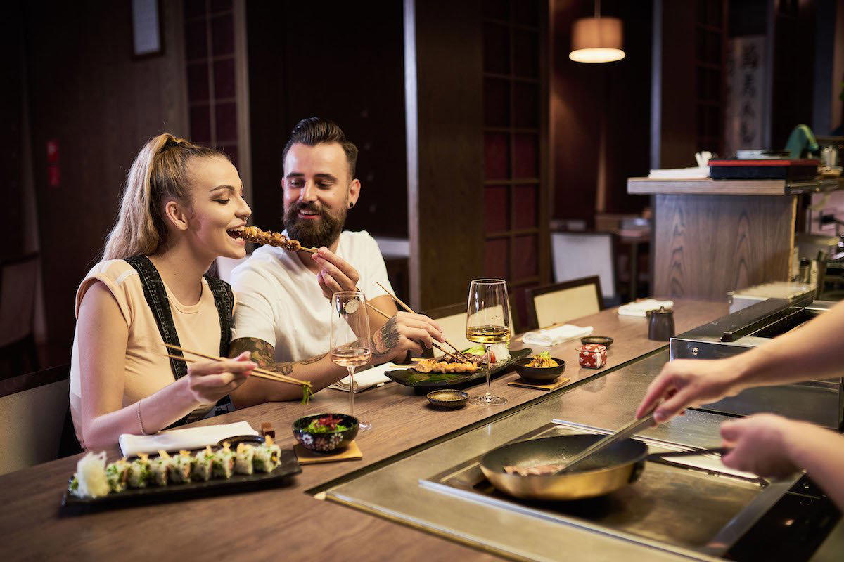 Wabi Sabi restaurant in Bratislava, Slovakia