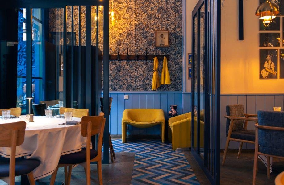 Le Petit Cornichon restaurant in Marrakech, Morocco