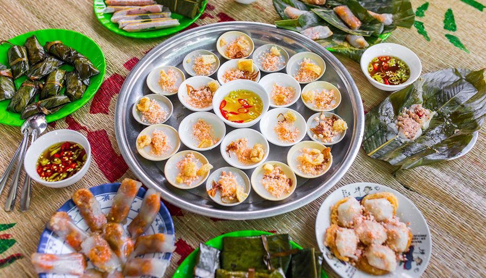 Ba Be (Banh Beo, Banh Nam, Banh Bot Loc) restaurant in Da Nang, Vietnam