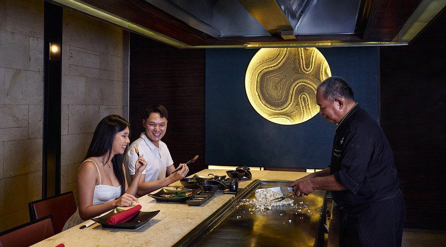 Nami Teppanyaki restaurant in Tahiti