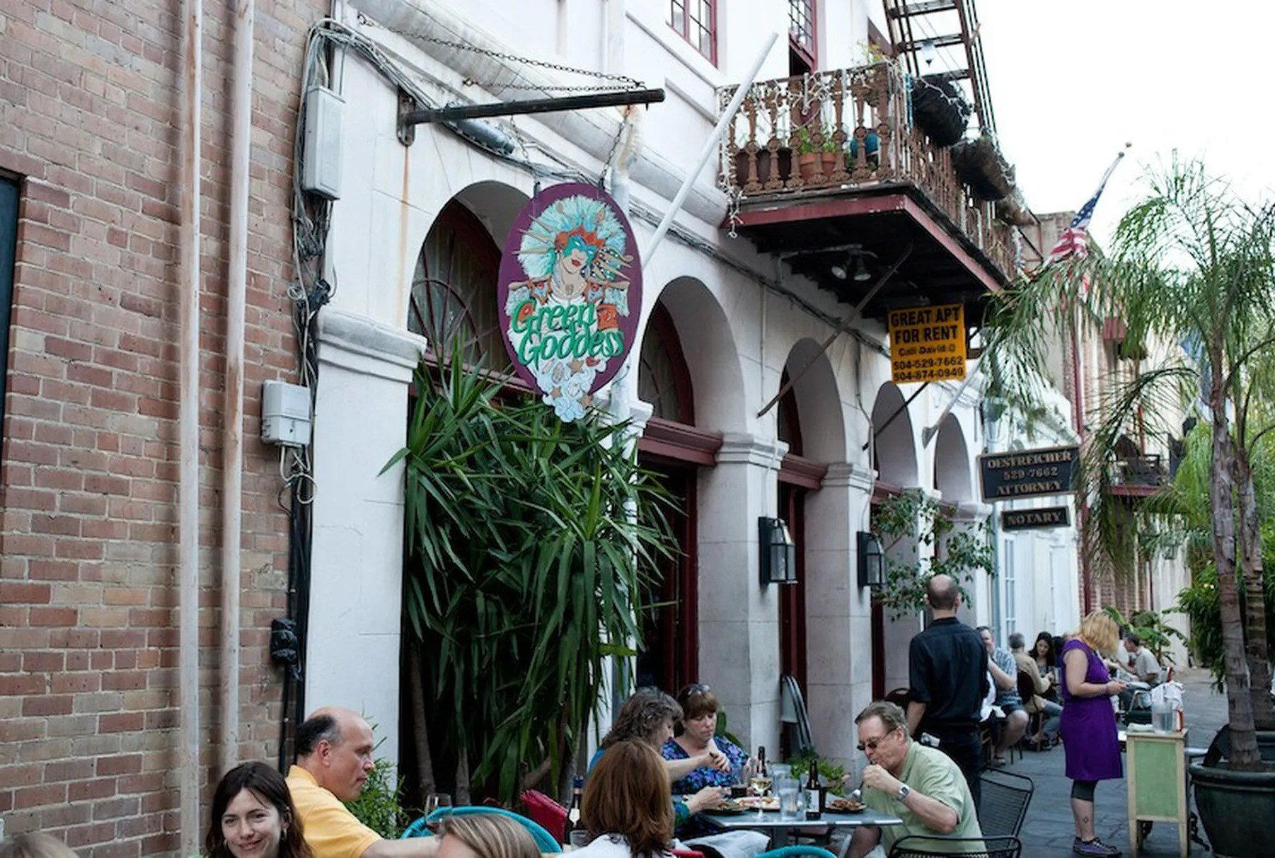 Green Goddess restaurant in New Orleans, United States