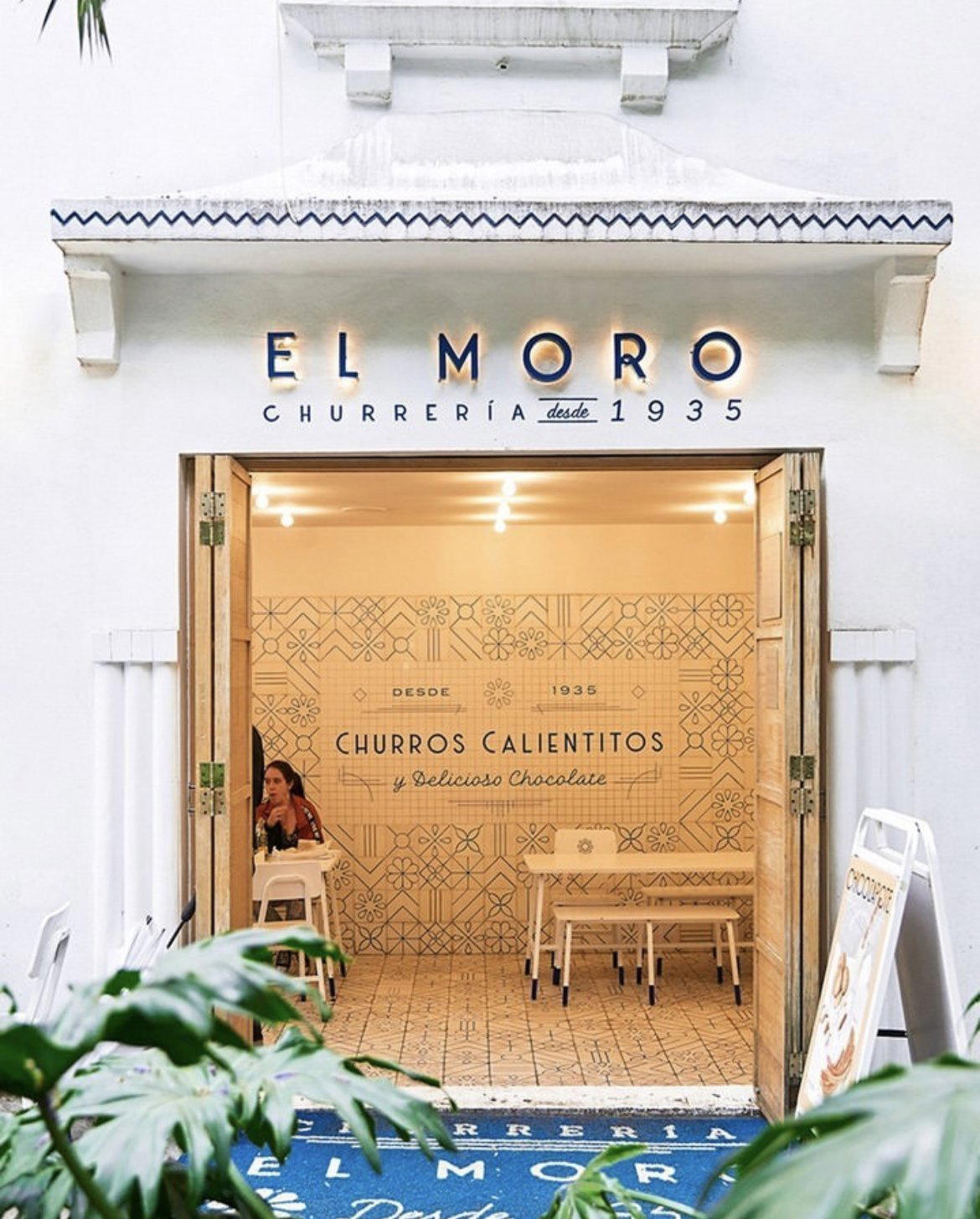 Churrería El Moro restaurant in Mexico City, Mexico