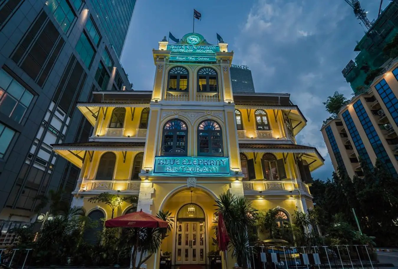 Blue Elephant restaurant in Bangkok, Thailand