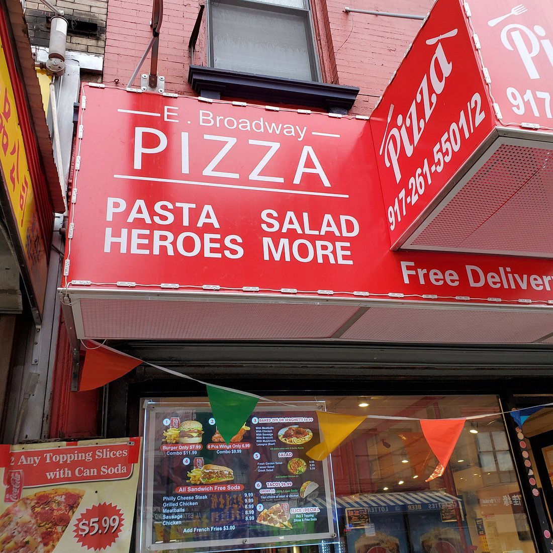 E Broadway, Restaurant in New York City
