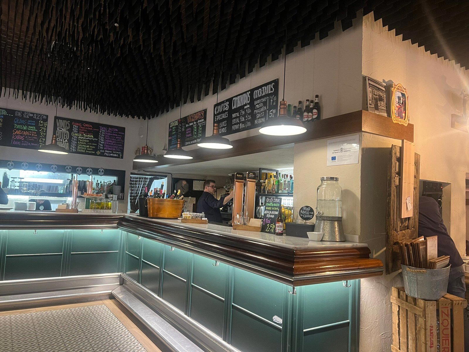Udon restaurant in Pamplona, Spain