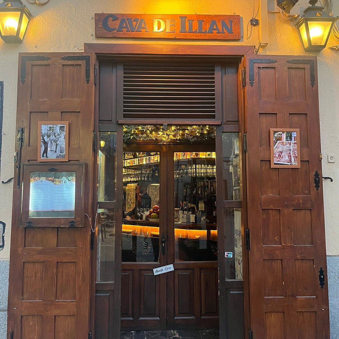 Cava de Illán, Restaurant in Madrid