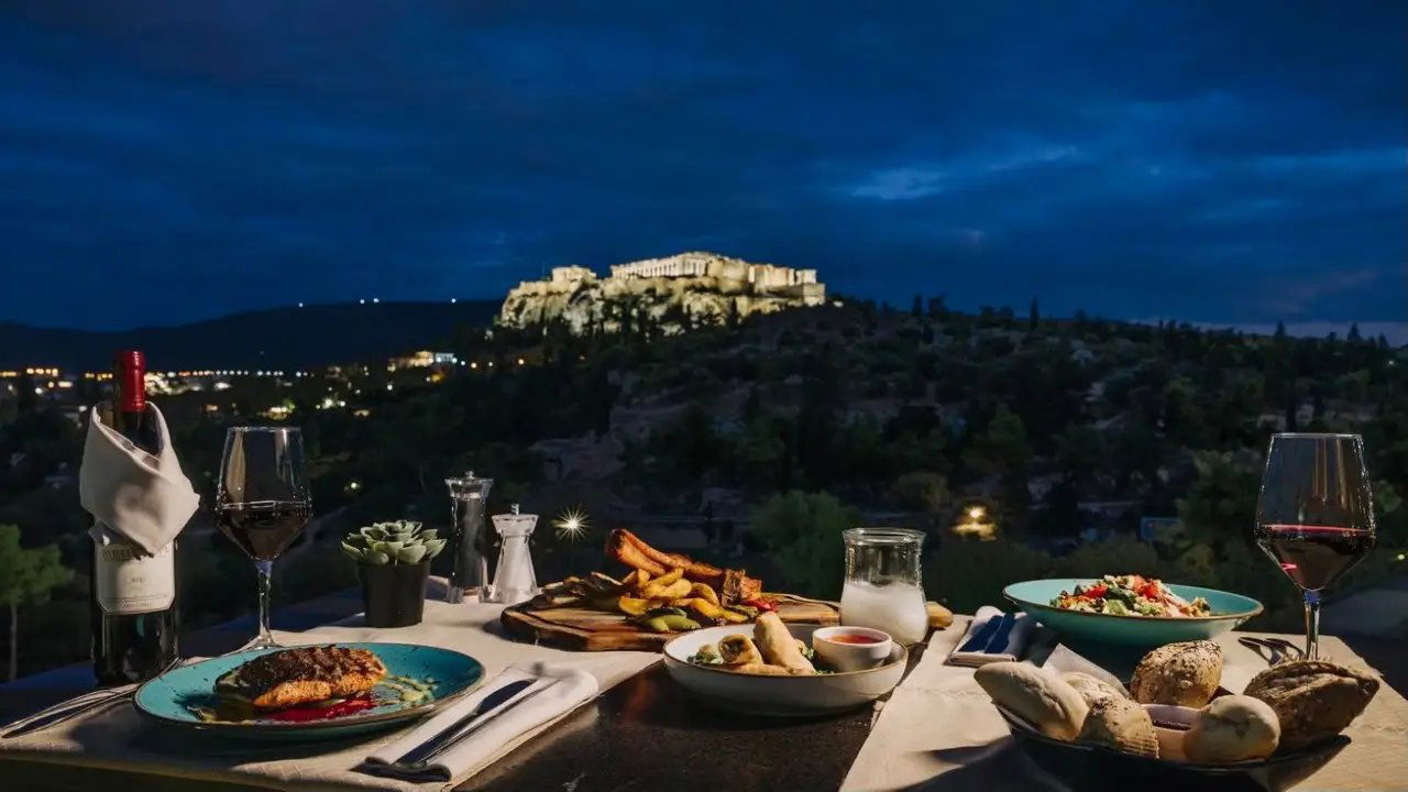 THISSIO VIEW - Rooftop Restaurant & Bar, Restaurant in Athens
