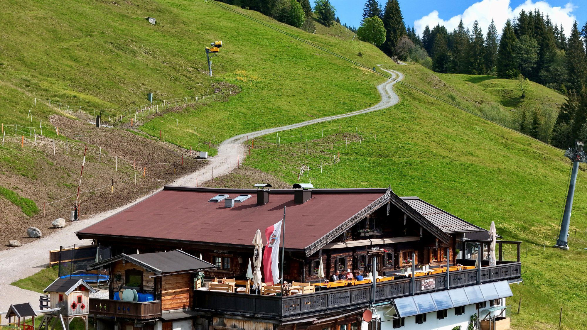 Bruggeralm, Restaurant in Jochberg