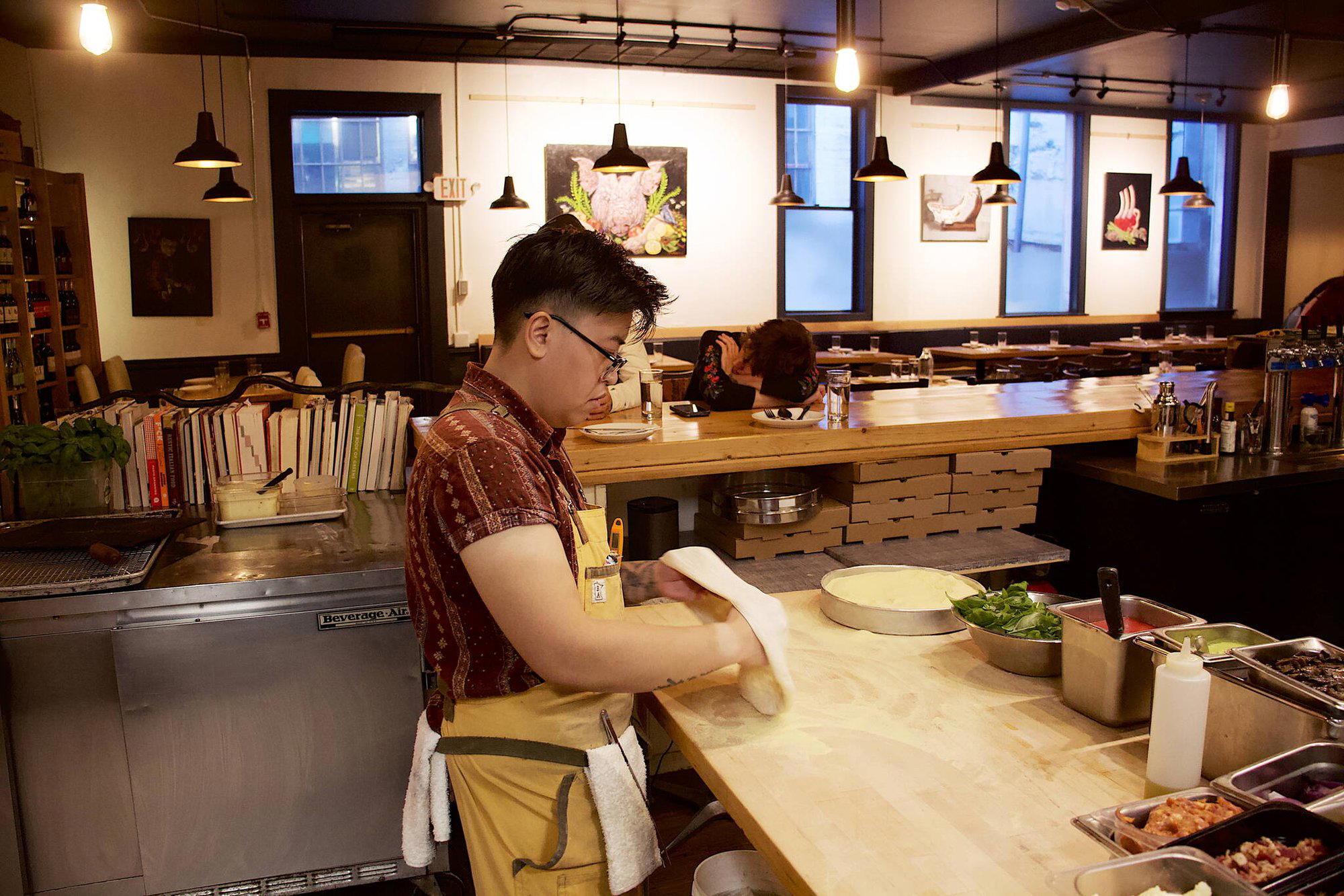 Bocca Lupo restaurant in New York City, United States