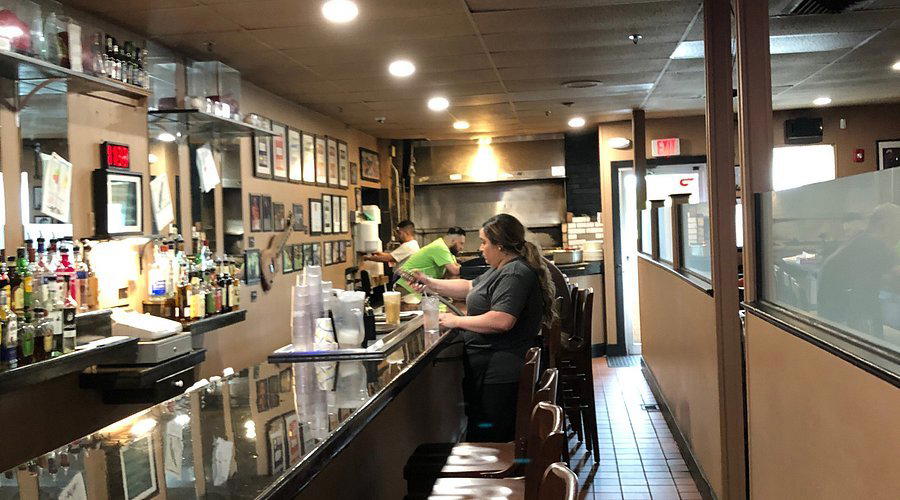 Santarpio’s Pizza restaurant in East Boston, United States