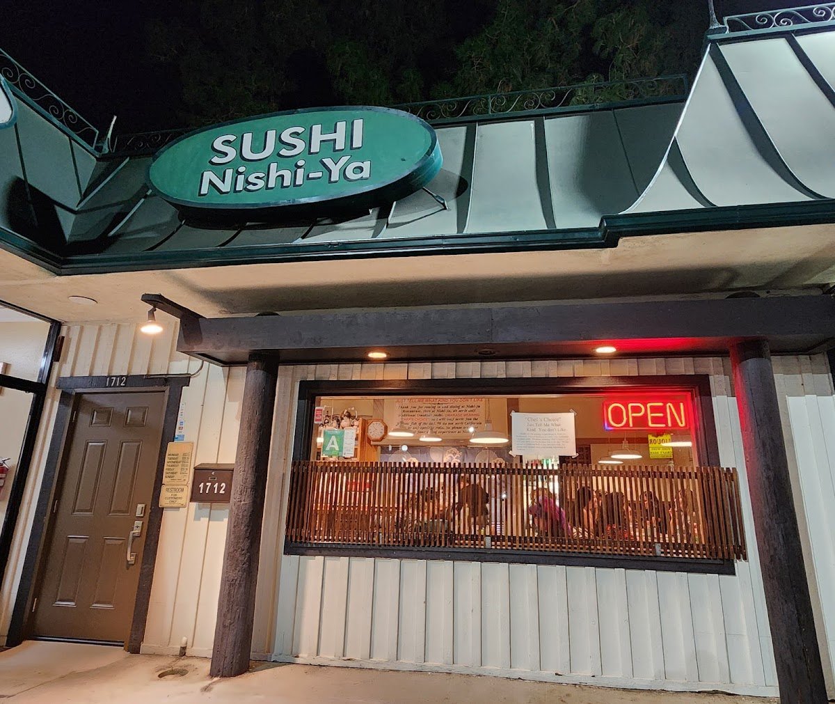 Sushi Nishi Ya restaurant in Glendale, United States