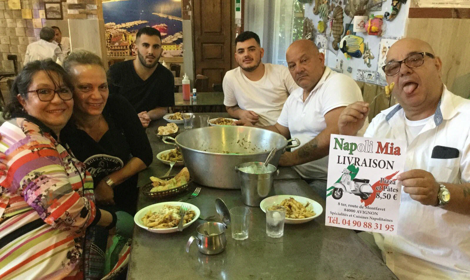 Napoli Mia restaurant in Avignon, France