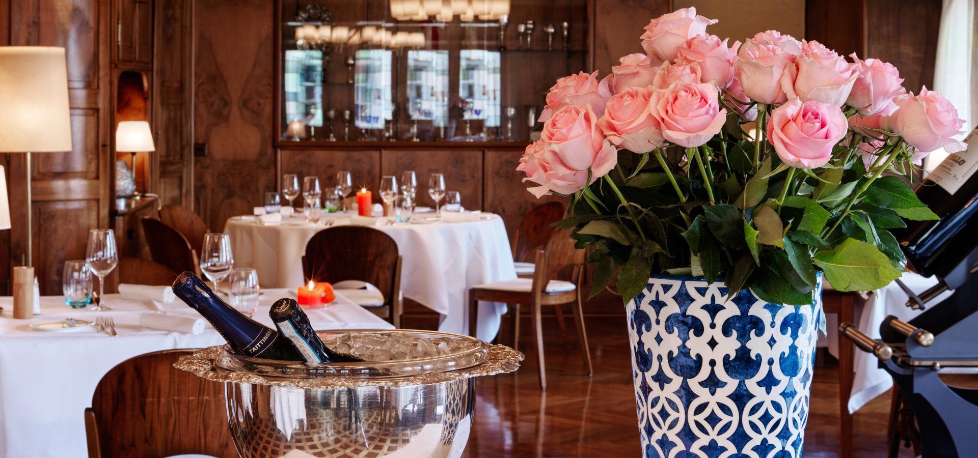 Restaurant au Premier at Hotel Ochsen restaurant in Zug, Switzerland