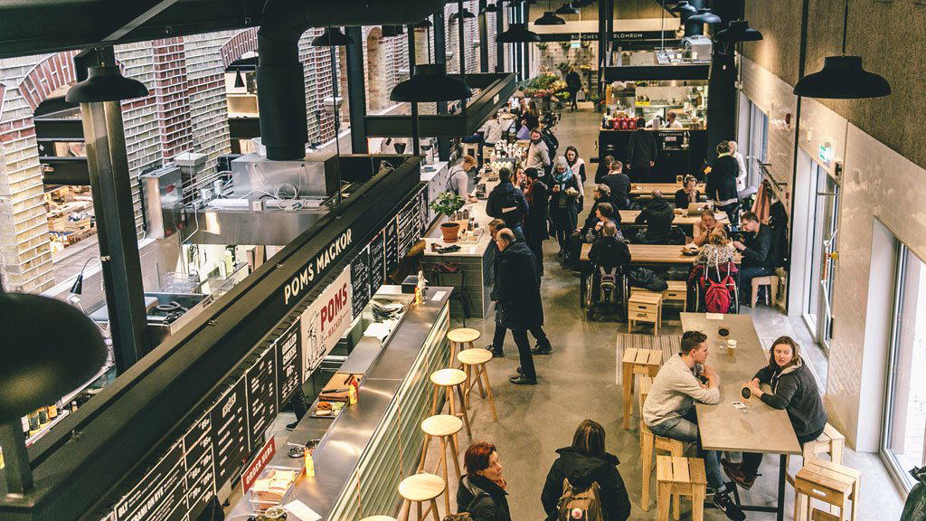 Malmö foodhall, Malmö, Sweden