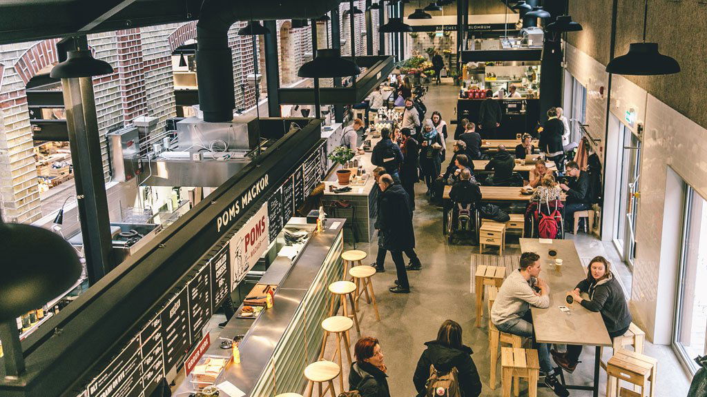 Malmö foodhall, Restaurant in Malmo