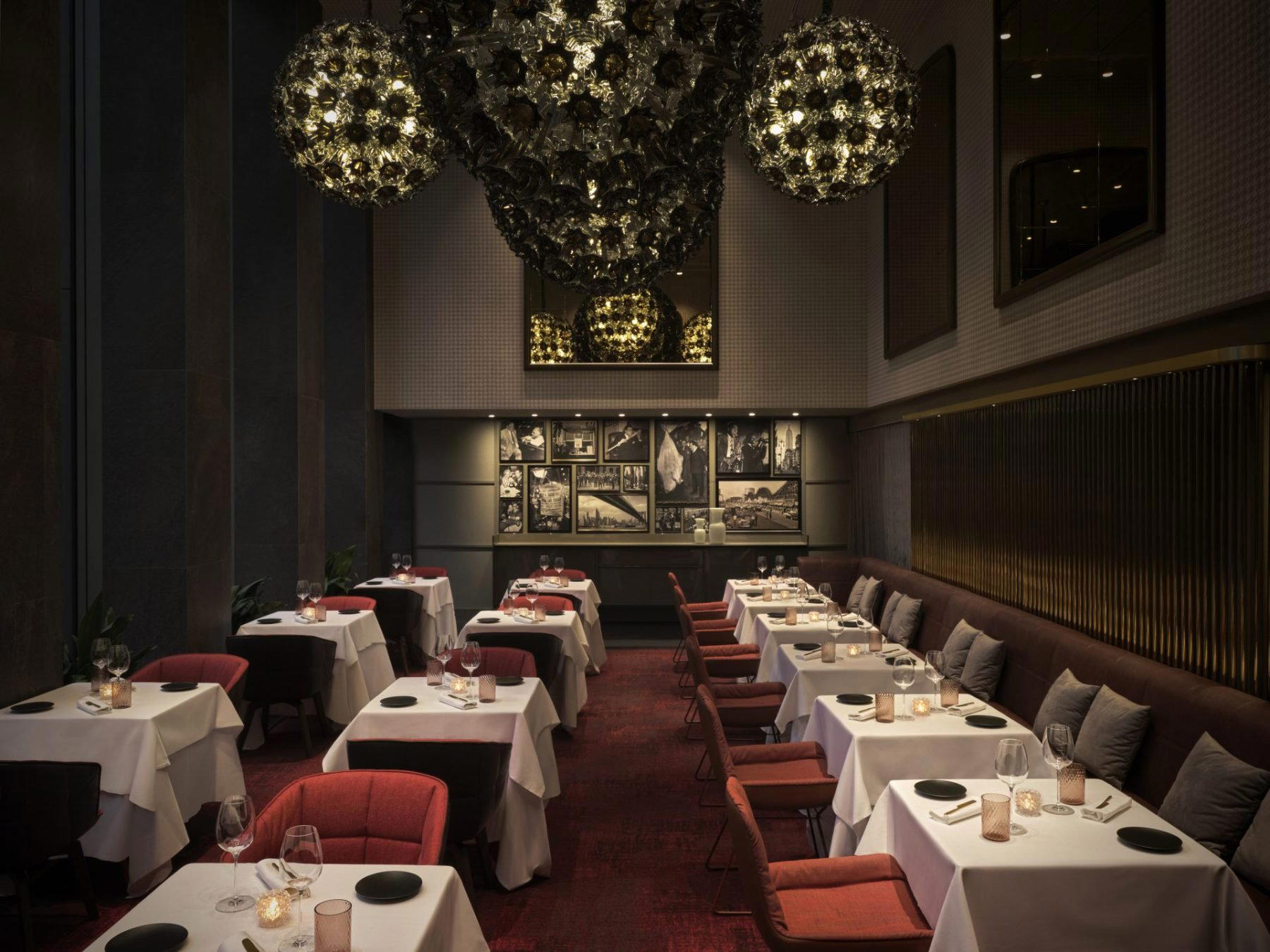 Rivington restaurant in Milan, Italy