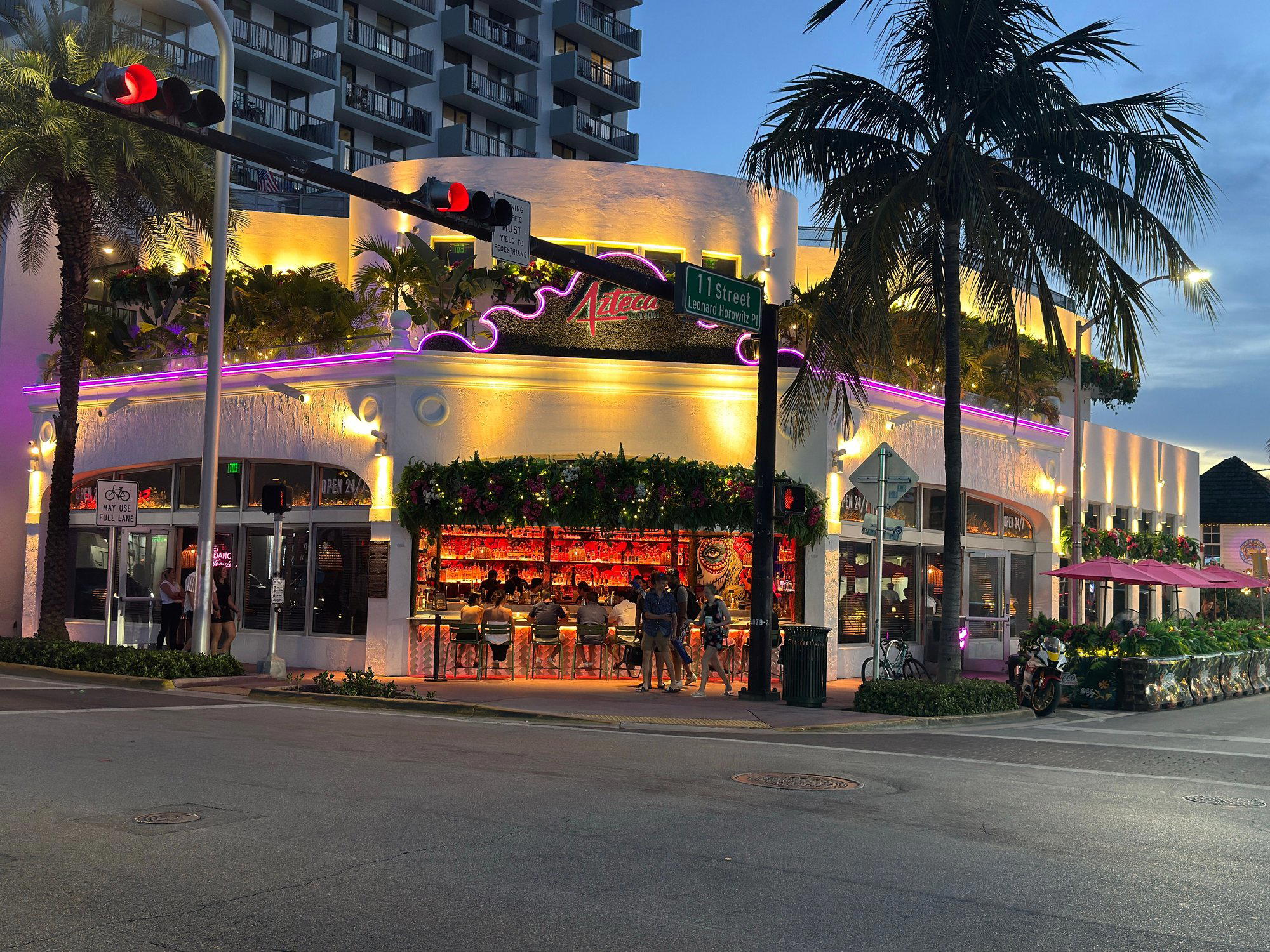 Azteca South Beach restaurant in Miami Beach, United States