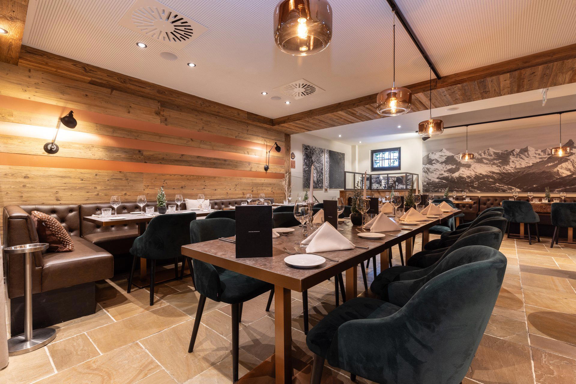 CaSy restaurant in Crans-Montana, Switzerland