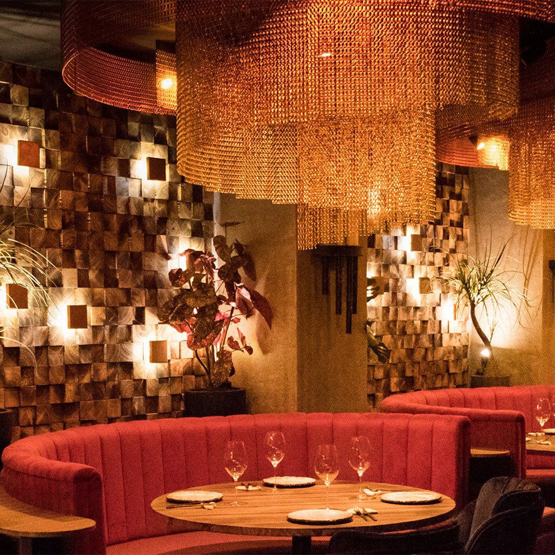 Darvaza restaurant in Barcelona, Spain
