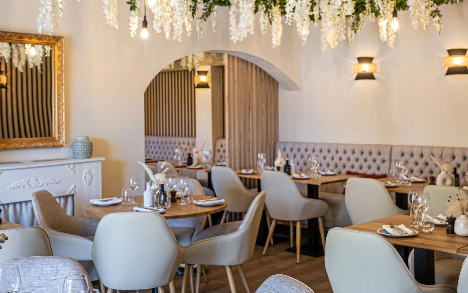 Laflora restaurant in Mougins, France