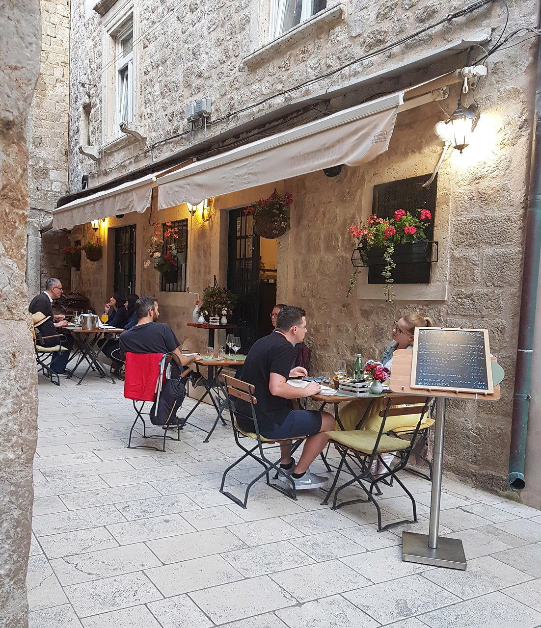 Trattoria Carmen restaurant in Dubrovnik, Croatia