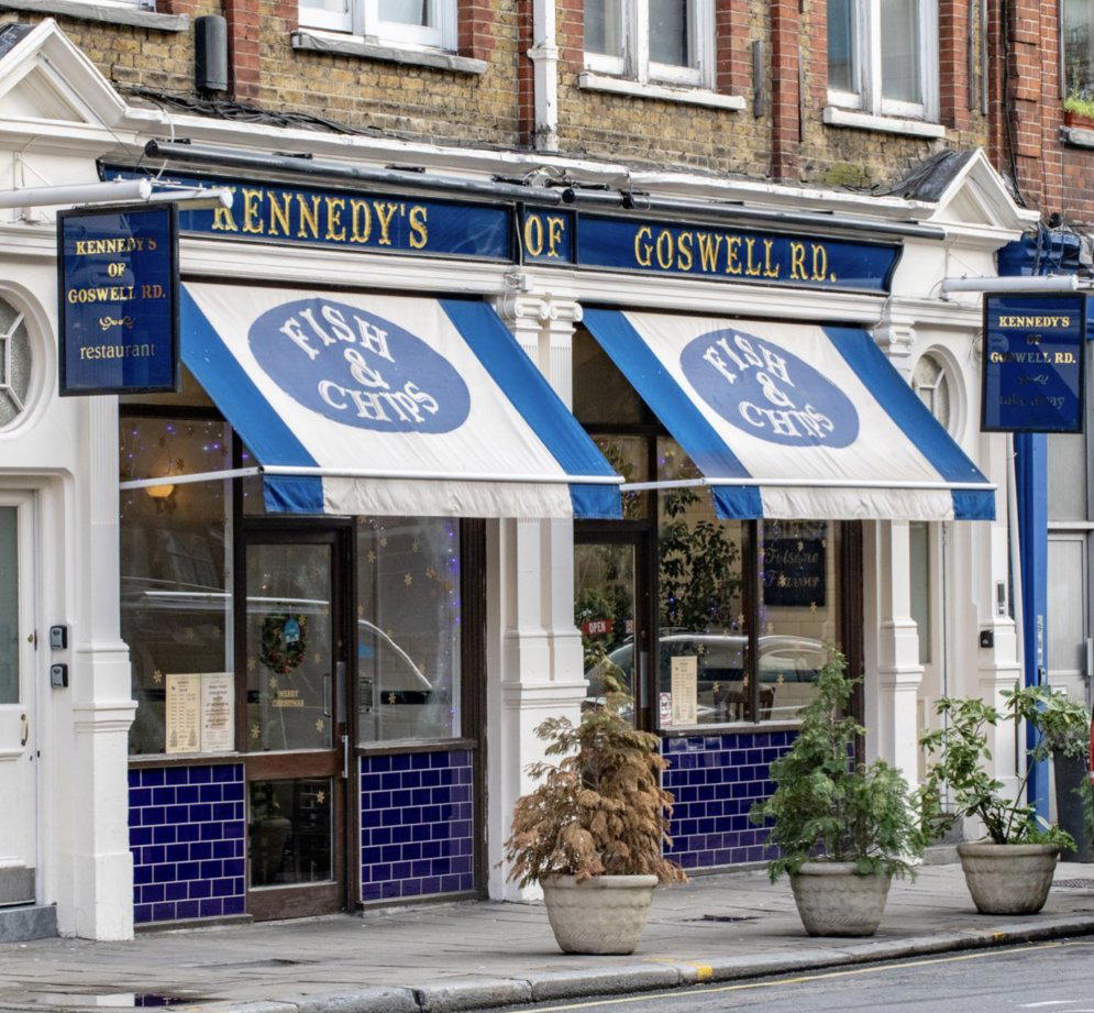 Kennedy's of Goswell Road restaurant in London, United Kingdom