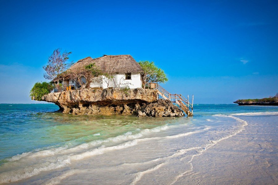 The Rock Restaurant Zanzibar, Pingwe Michamvi, Tanzania