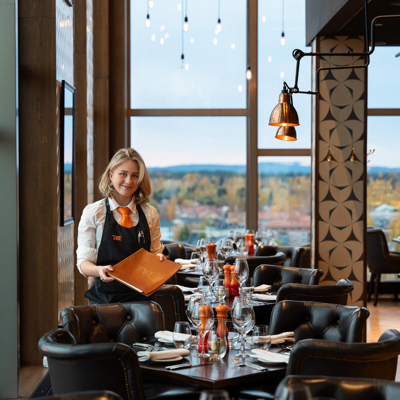 Tage restaurant in Pitea, Sweden