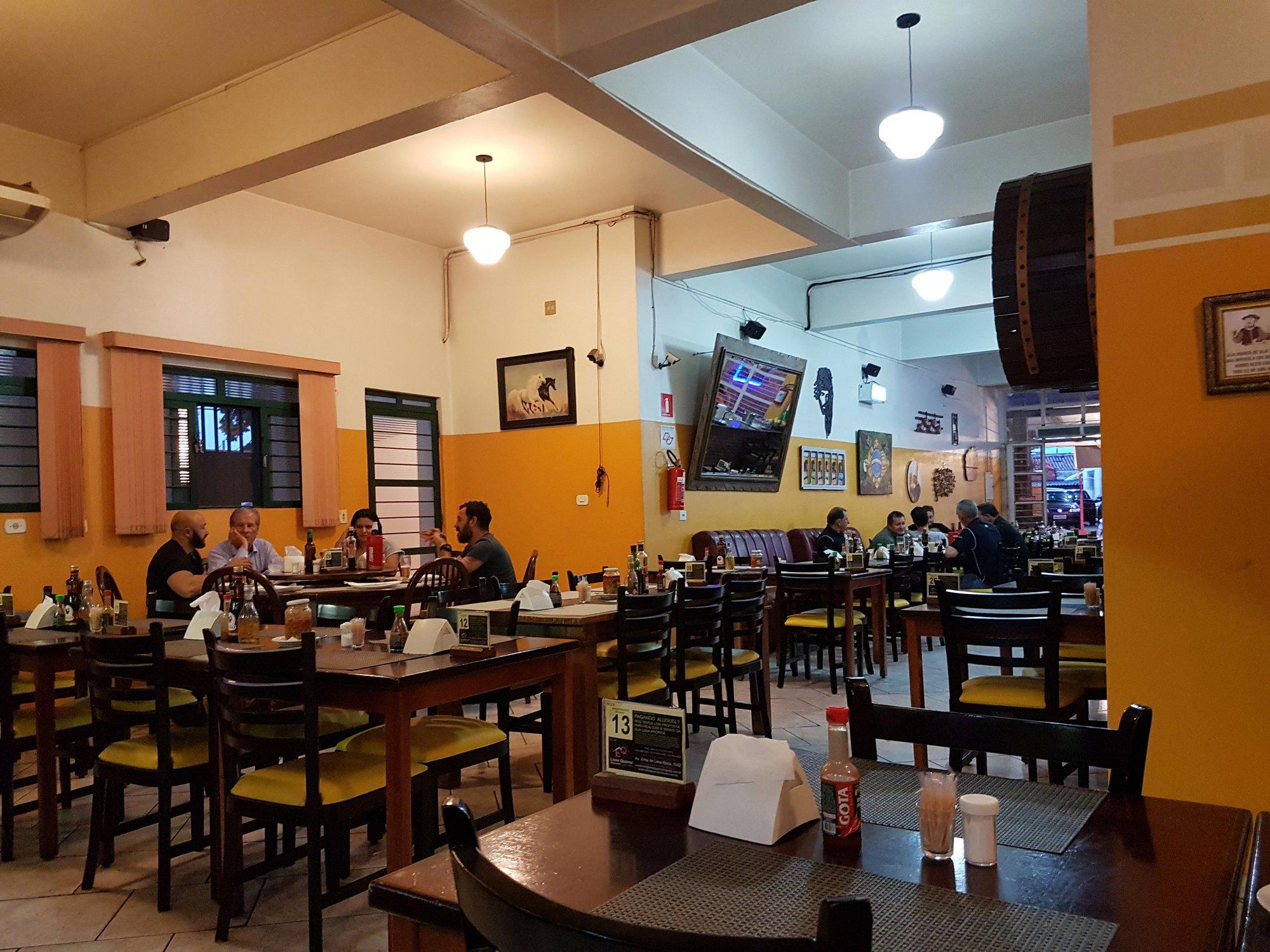 Senhor Pizza restaurant in Boituva, Brazil