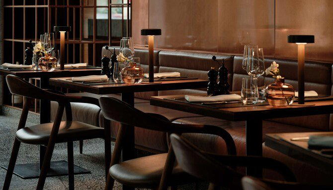 Bistrot Bertarelli 1894 at Hotel Das Triest restaurant in Vienna, Austria