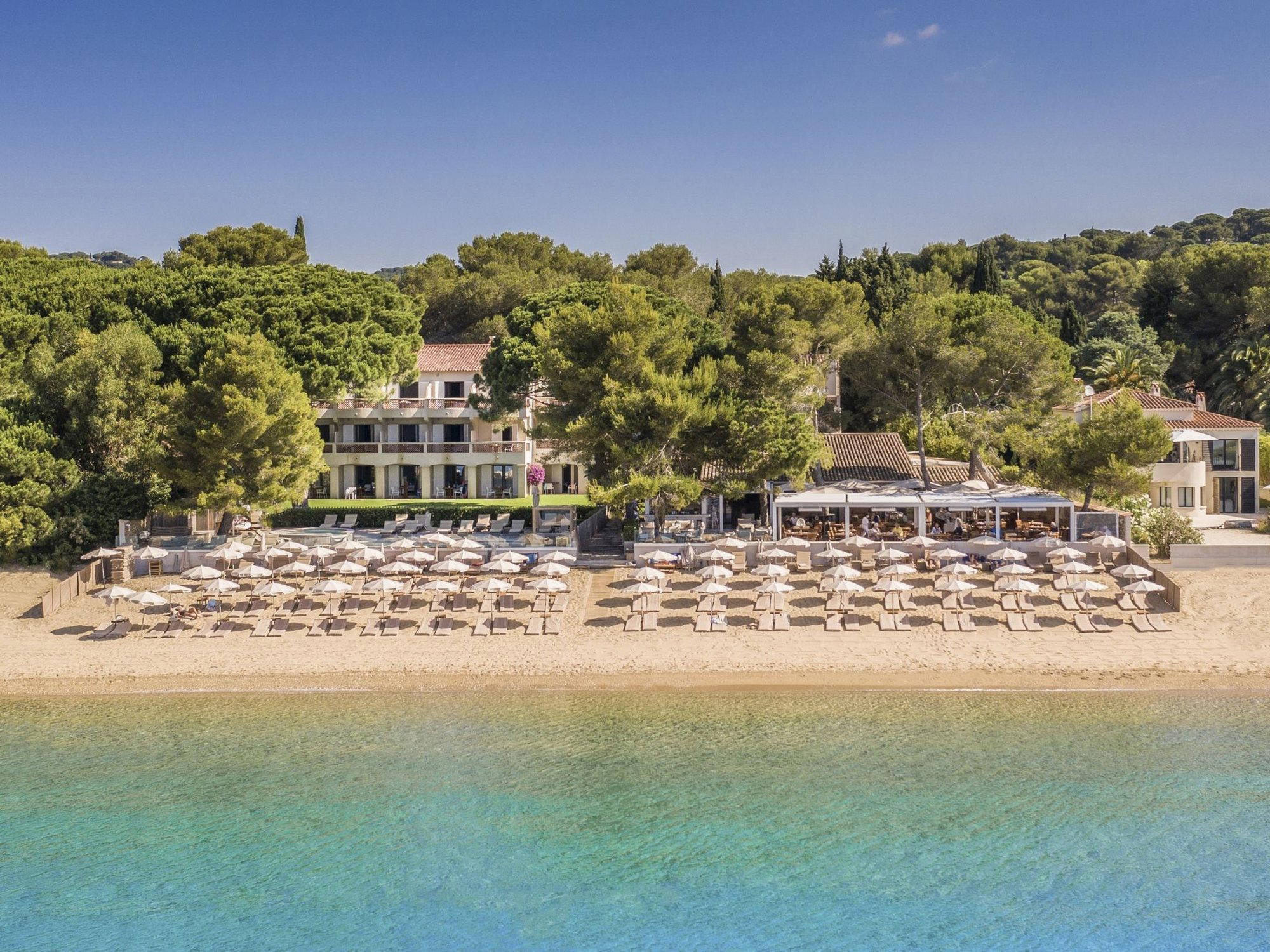 La Pinède-Plage restaurant in La Croix-Valmer, France