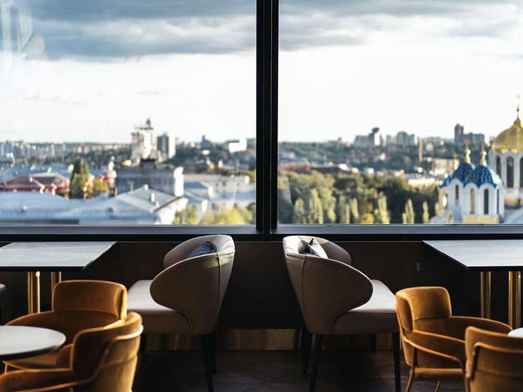 11 Mirrors Rooftop Restaurant & Bar, Kyiv, Ukraine