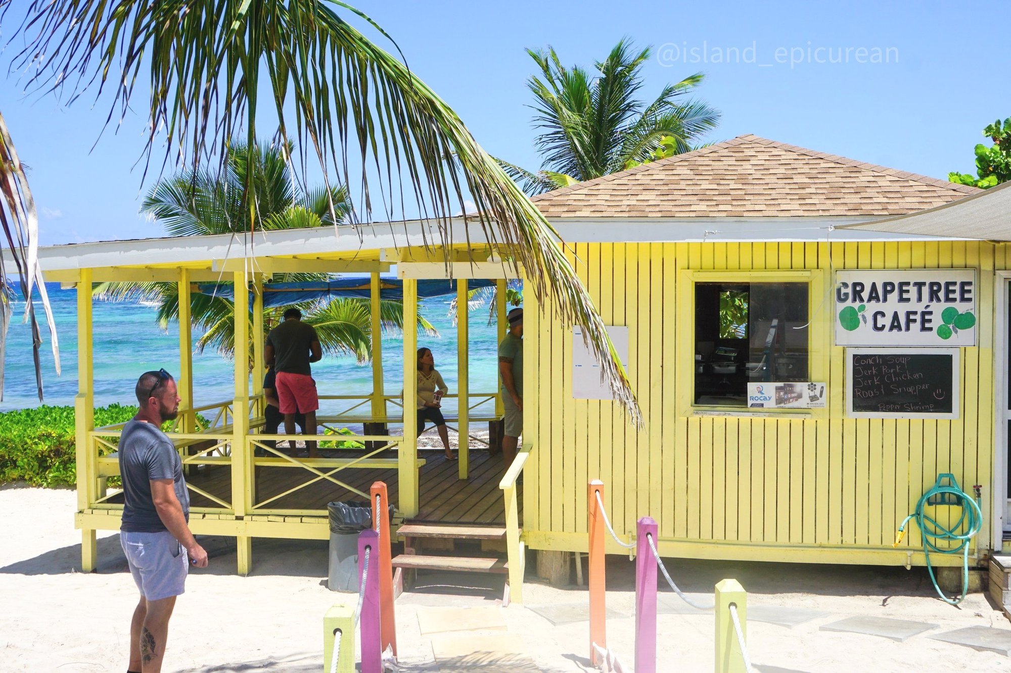 Grape Tree Cafe restaurant in Bodden Town, Cayman Islands