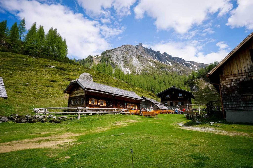 Ursprungalm restaurant in Schladming, Austria