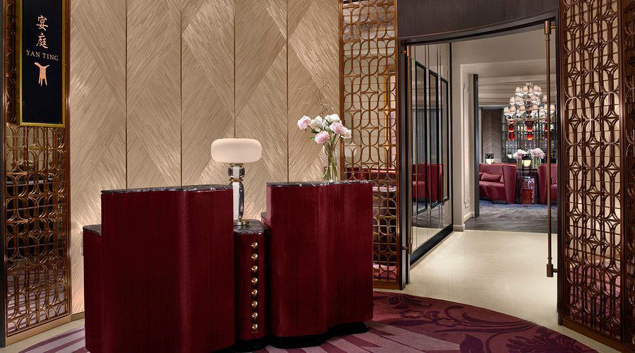 Yan Ting restaurant in Shanghai, China