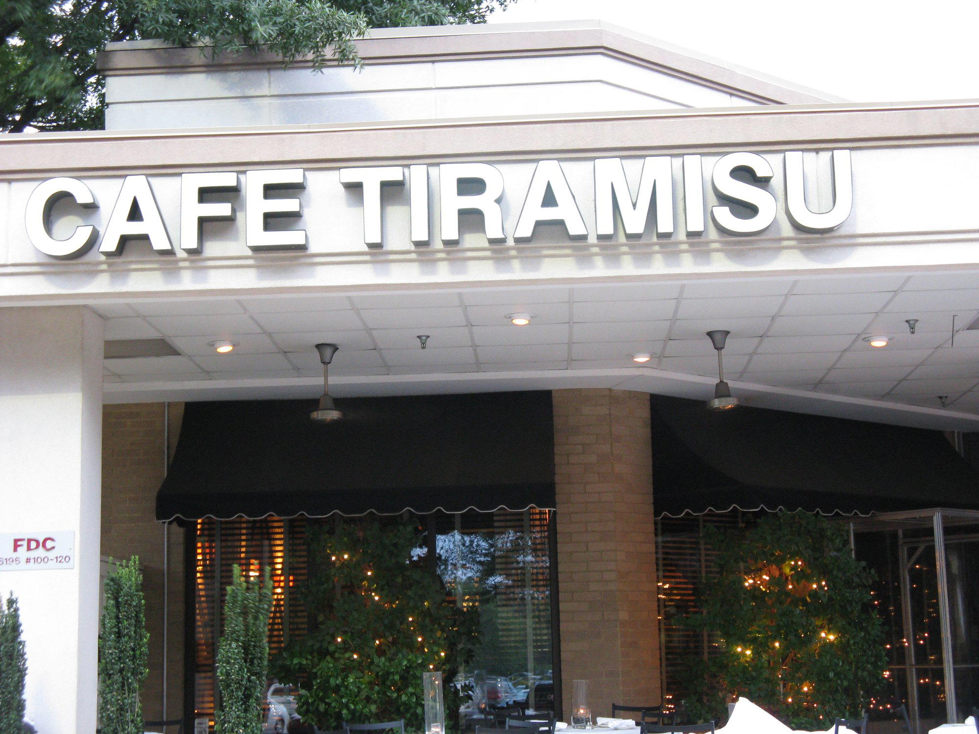 Cafe Tiramisu restaurant in Raleigh, United States