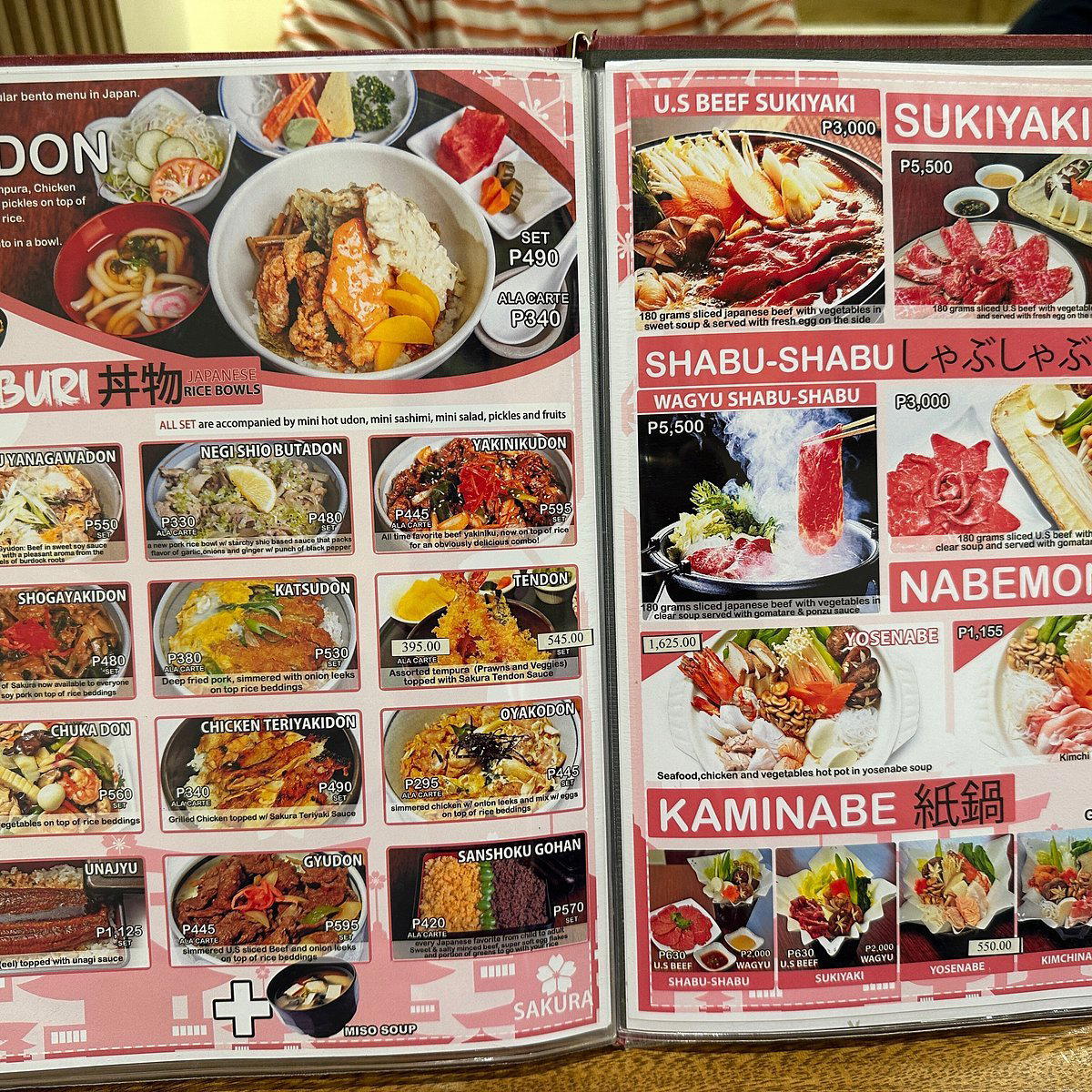Sakura restaurant in Polillo