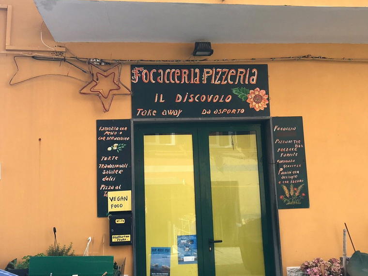 Il Discovolo Focacceria e Pizzeria, Riomaggiore, Italy