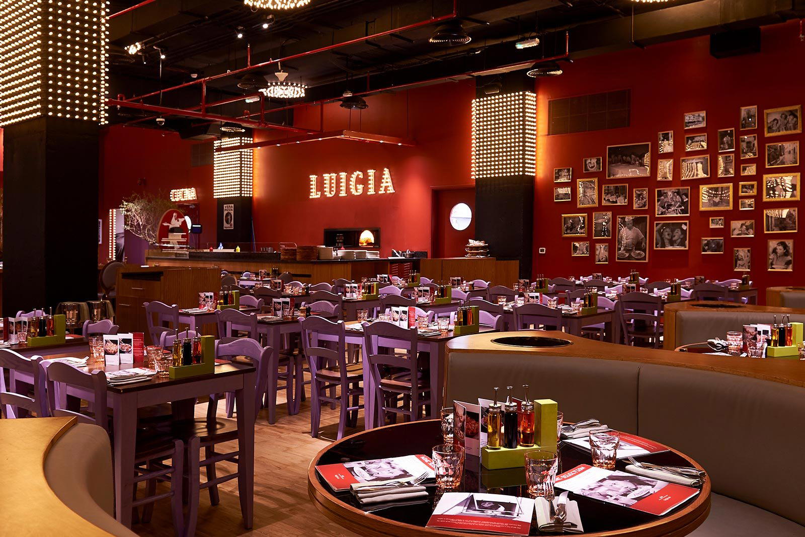 Luigia restaurant in Dubai, United Arab Emirates