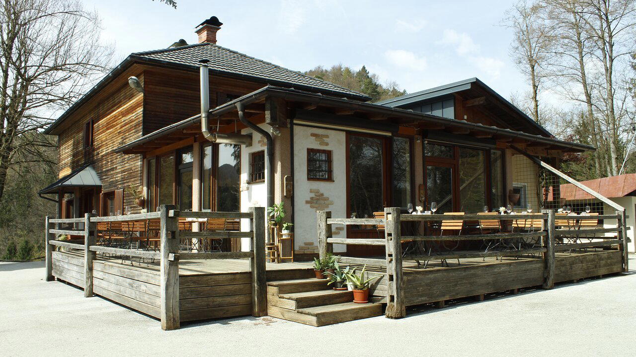 Slavkov dom restaurant in Medvode, Slovenia