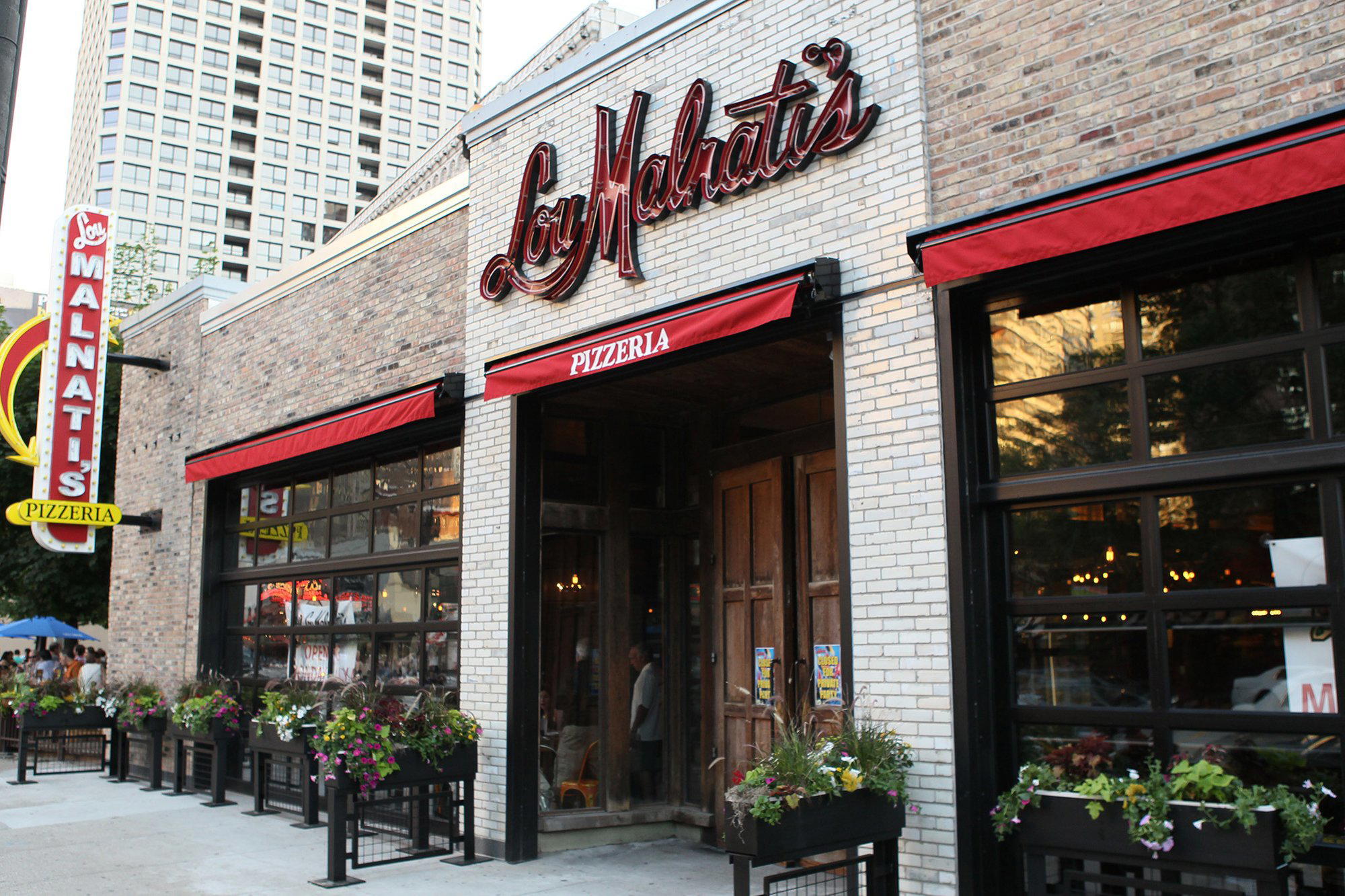 Lou Malnati's Pizza restaurant in Chicago, United States