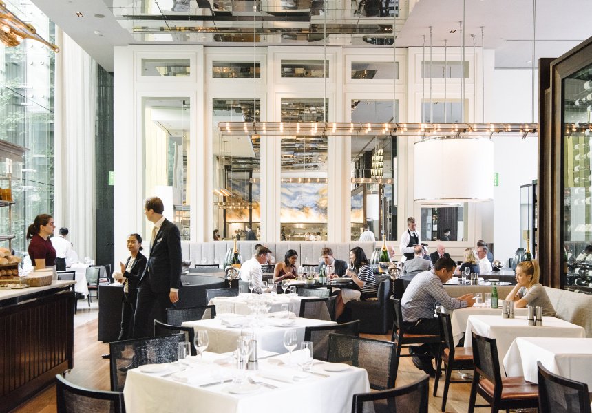 Glass Brasserie restaurant in Sydney, Australia