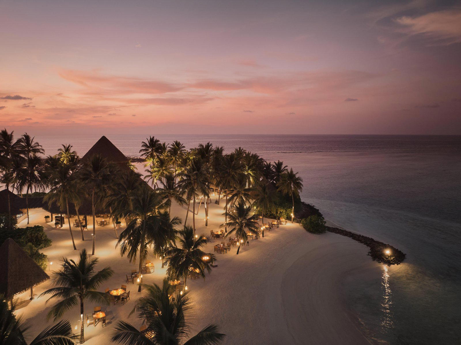 Fanditha restaurant in North Male Atoll
